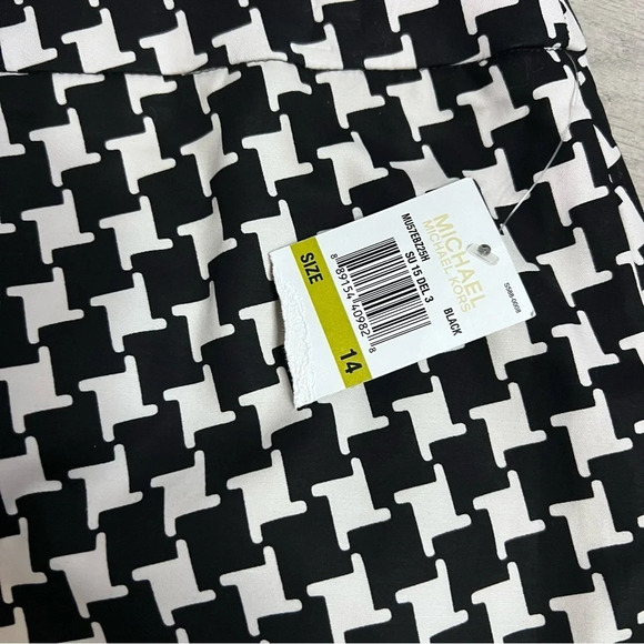 Michael Michael Kors Mixed Geometric Black and White Skirt, Women’s Size 14 - Picture 5 of 7